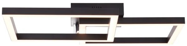 Plafonieră LED dimabilă Brilliant KJORN LED/32W/230V 3000K negru
