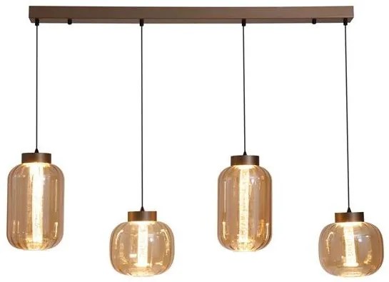 Lustra cu 4 pendule LED Lille