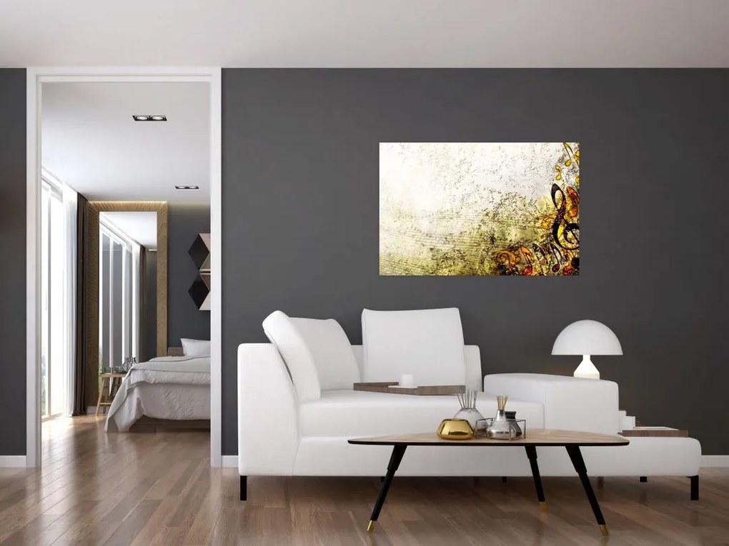 Tablou - Puterea muzicii (90x60 cm)