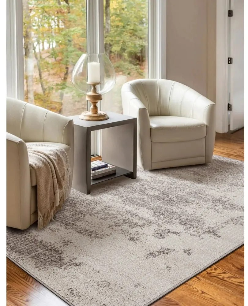 Covor gri-crem 240x330 cm Lori – FD