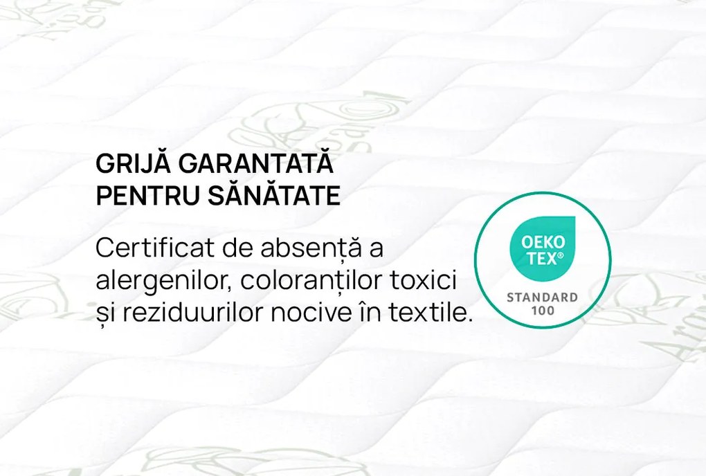 Saltea iSleep, Natura Organic, 90x200x18, Tare