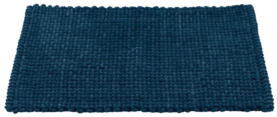 Covoraș de baie albastru închis din material textil 50x80 cm Covelo – Wenko
