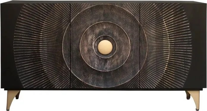 Comoda design vintage Golden Sunset 140cm