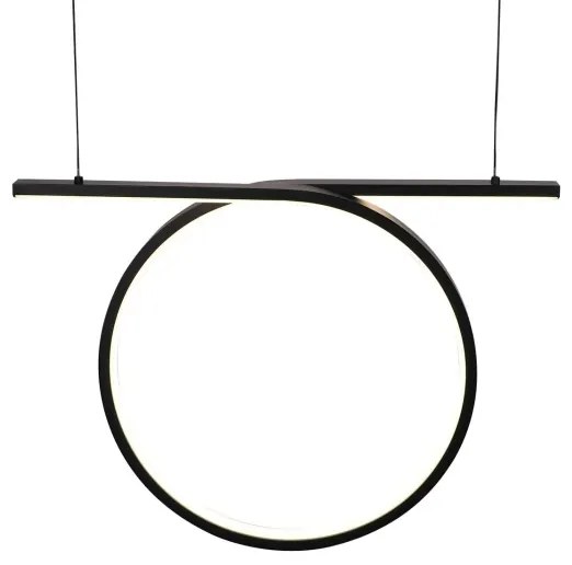 Lustră LED suspendată pe cablu ODETTA LED/30W/230V 4000K negru