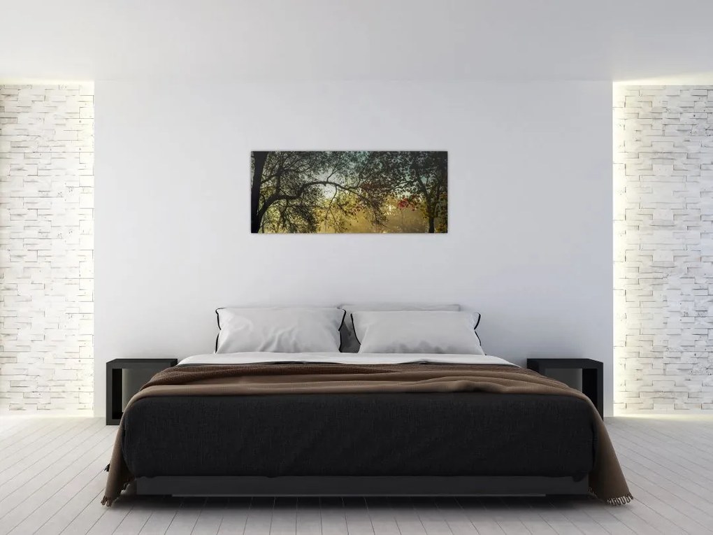 Tablou cu răsărit de soare (120x50 cm)