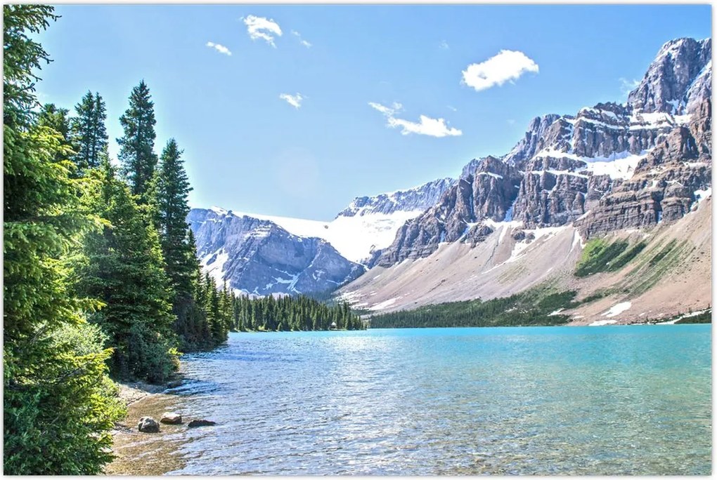 Tablou - Lac Alpin (90x60 cm)