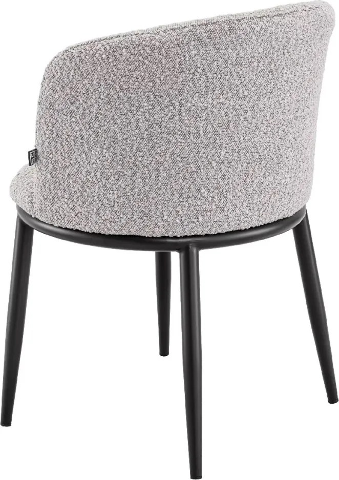 Set de 2 scaune LUX Filmore Boucle gri