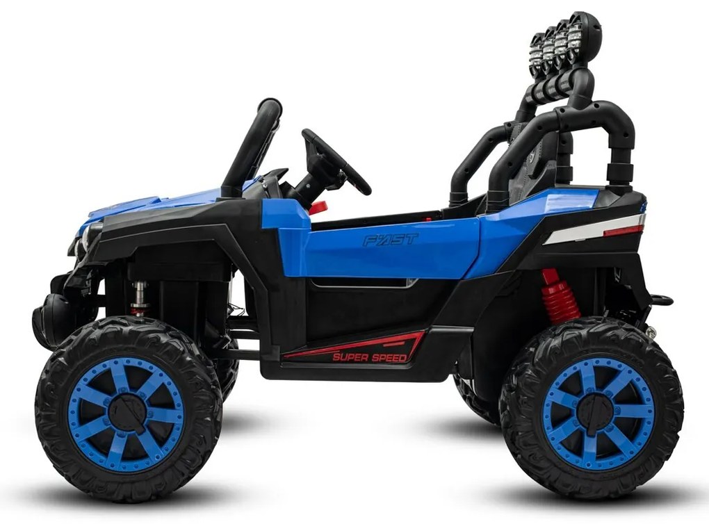 Baby Mix Baby mașină electrică Buggy Road 4 x 4,albastru