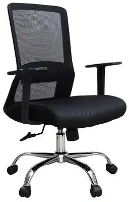 Scaun de birou ergonomic EASY, mesh, negru