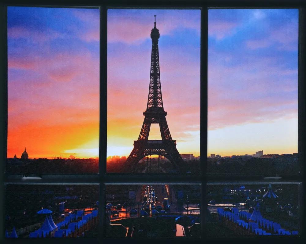 Falc Tablou pe pânză - Paris from windows, 40x50 cm