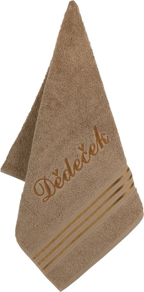 Prosop Bellatex broderie Dědeček maro, 50 x 100 cm