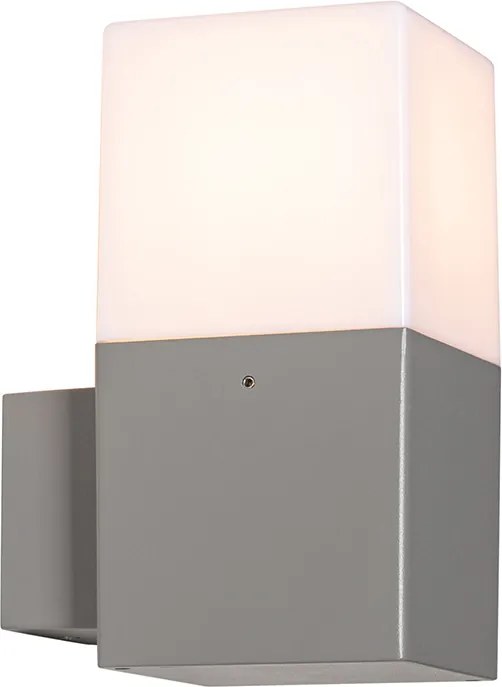 Lampa de perete exterioara moderna gri IP44 - Denmark