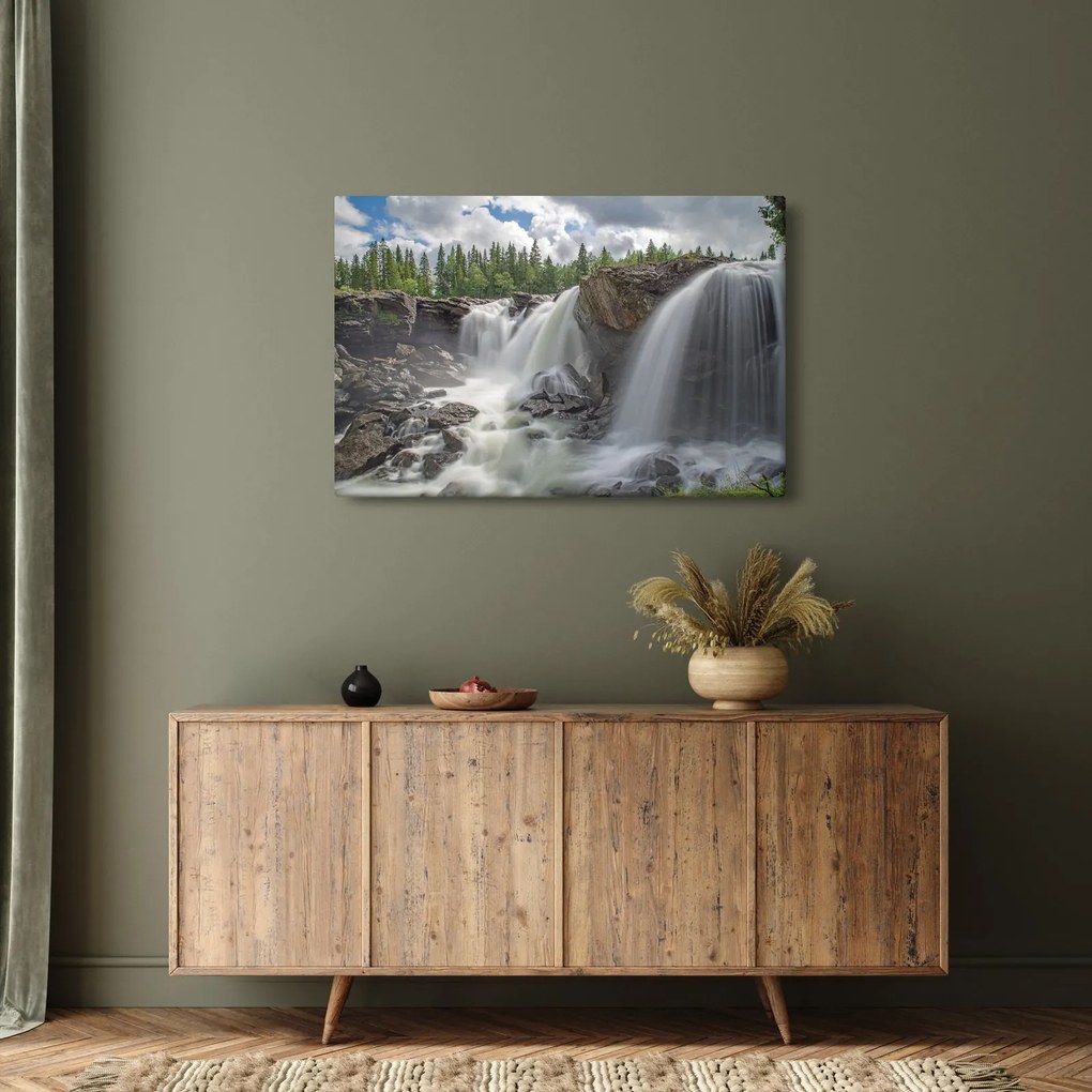 Tablou cu cascade (90x60 cm)