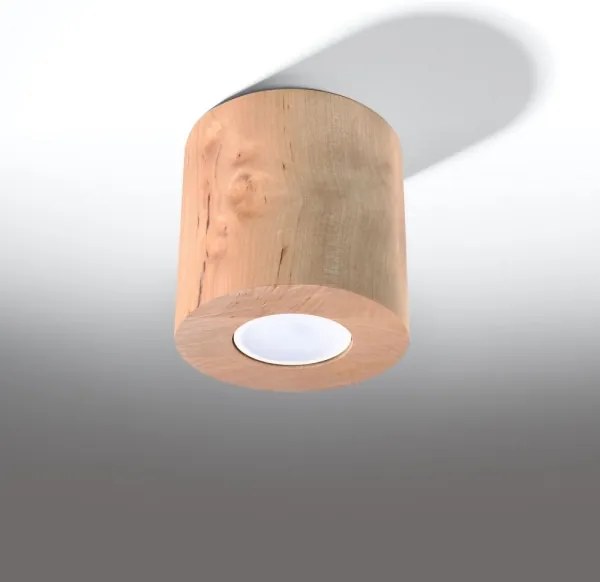Plafonieră ORBIS 1xGU10/40W/230V lemn