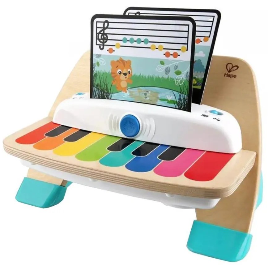 Baby Einstein - Jucărie muzicală din lemn MAGIC TOUCH pian 3xAA
