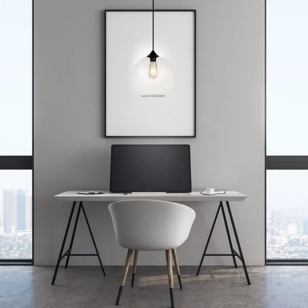 Lustră pe cablu 1xE27/60W/230V