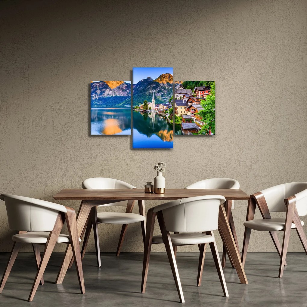Tablou - Sat alpin (90x60 cm)