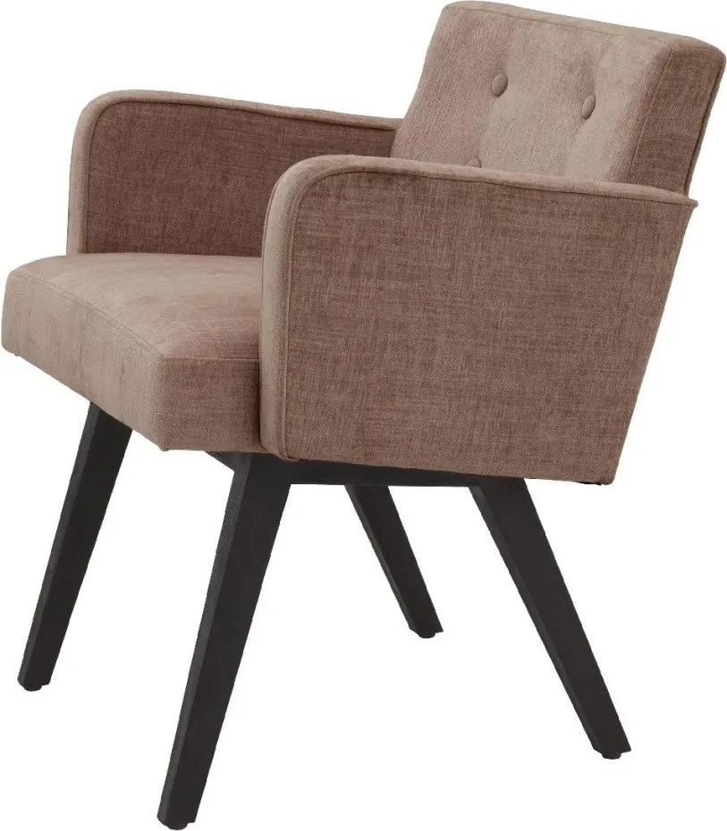 Scaun design LUX Locarno, Sisley pink