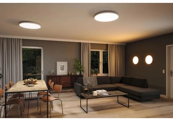 Paulmann 79929 - Lampă LED de plafon LORIA, 22 W, RGBW, dimerizabilă, 230 V