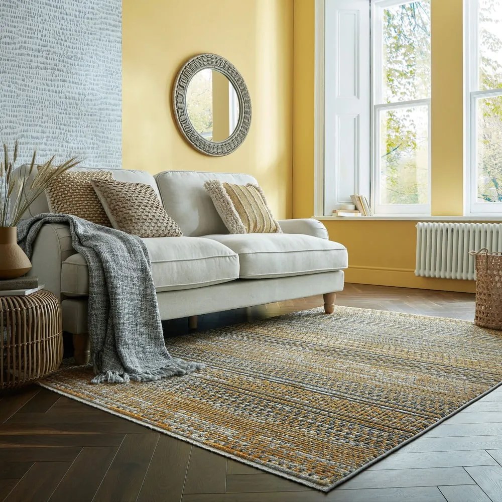 Covor galben muștar 120x160 cm Camino – Flair Rugs