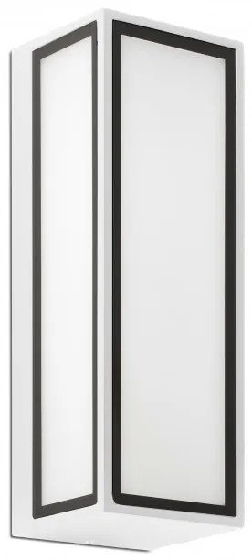 Aplica LED de exterior design modern IP65 PIVOT alba