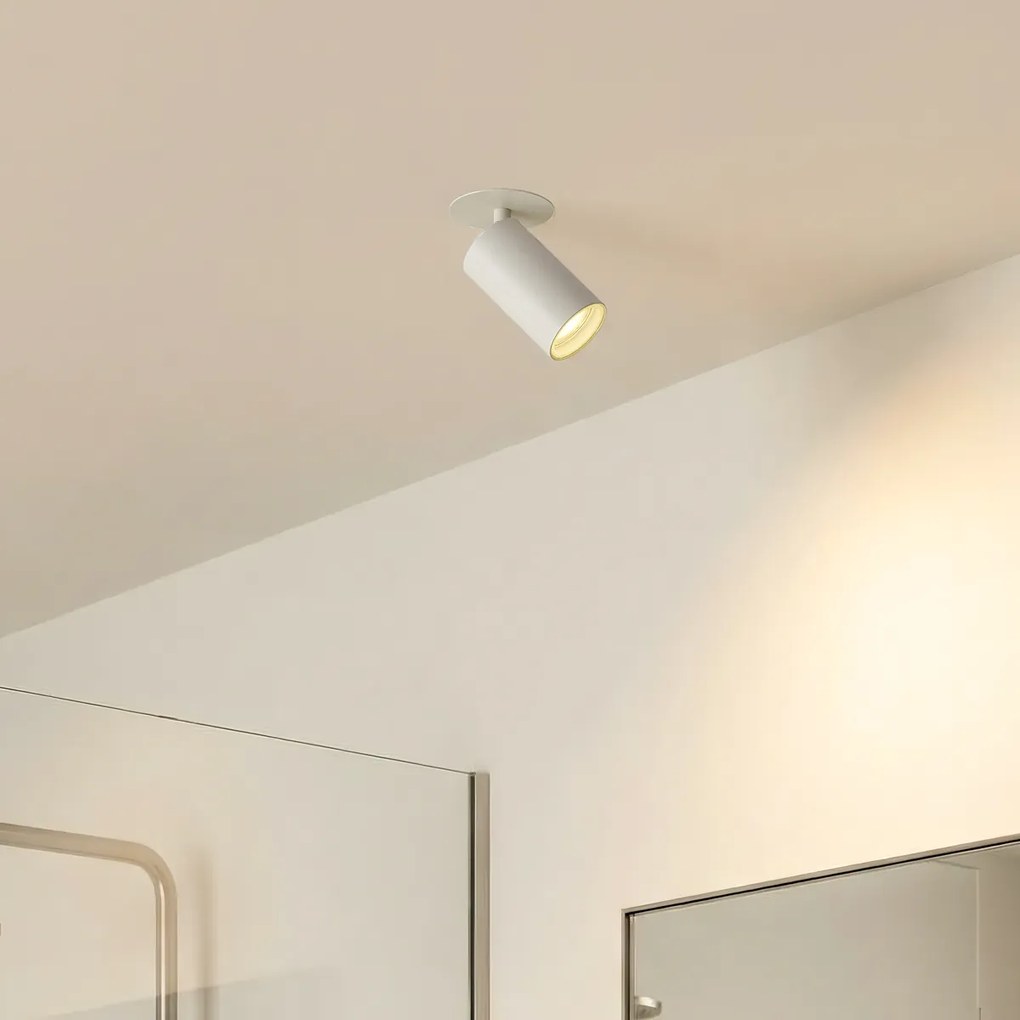 Spot încastrat modern alb GU10 50mm IP44 - Chels