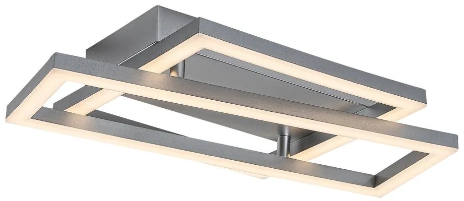 Plafoniera LED design geometric Ellinor 37x22cm