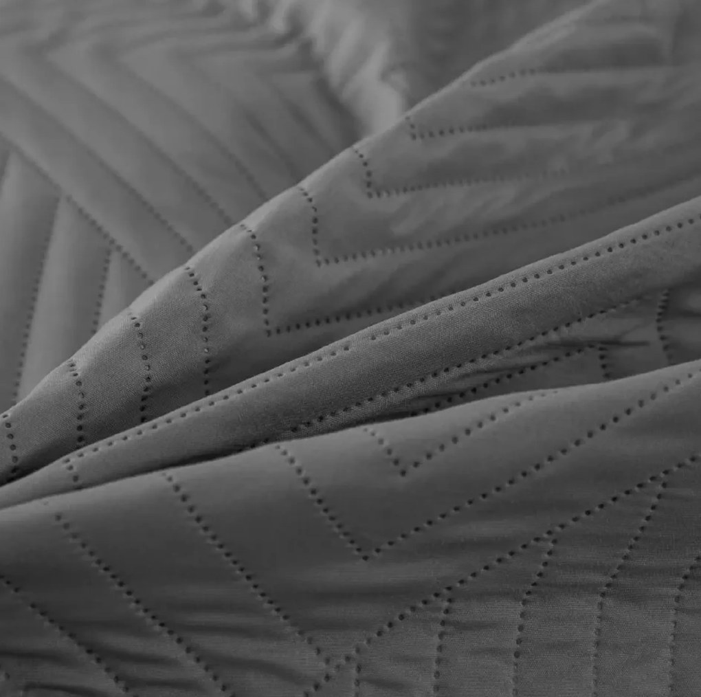 Cuvertura de pat CALDERA, gri Dimensiune: 170 x 210 cm