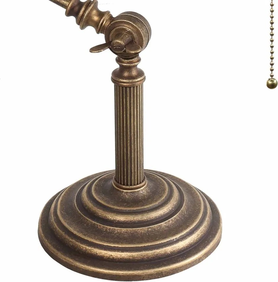 Lampa de birou din alama design clasic Banker