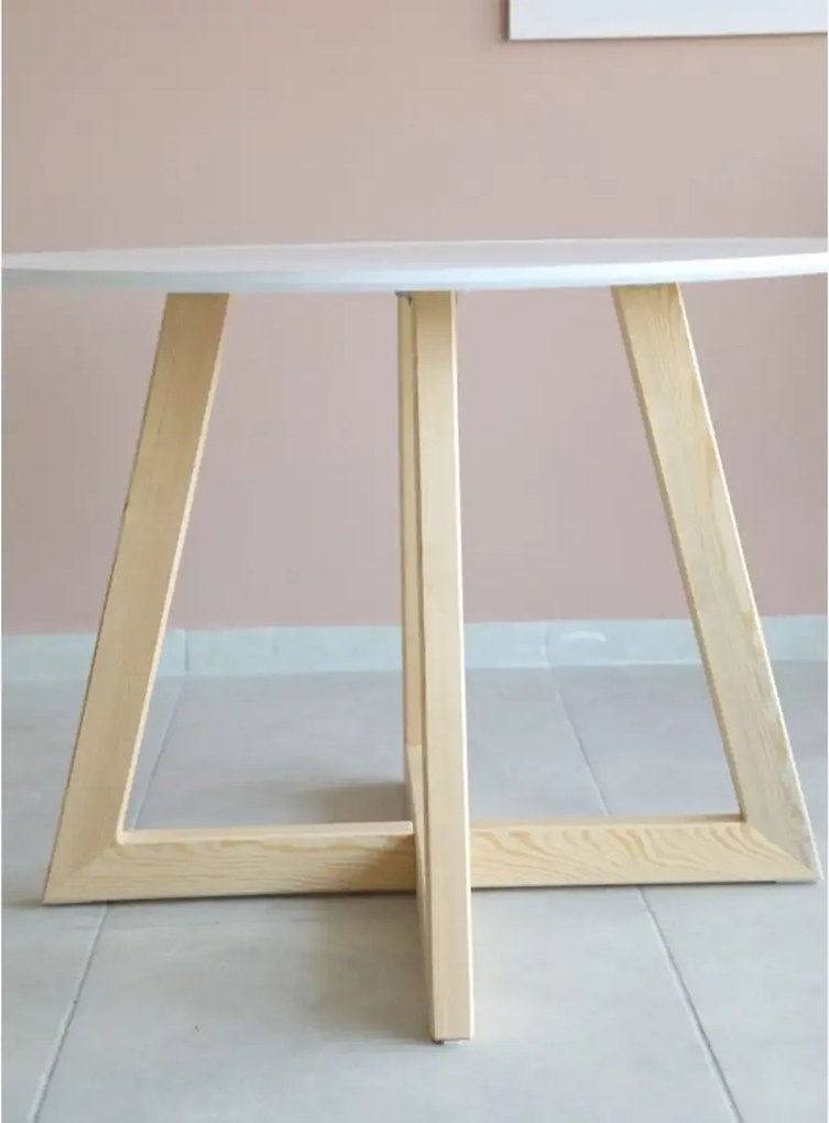 Masa rotund MDF Dining Homs, seria A-620,90 x 75 cm,30175