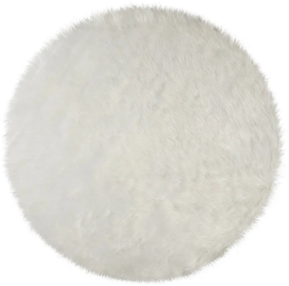 Covor rotund alb ø 120 cm Sheepskin - Flair Rugs