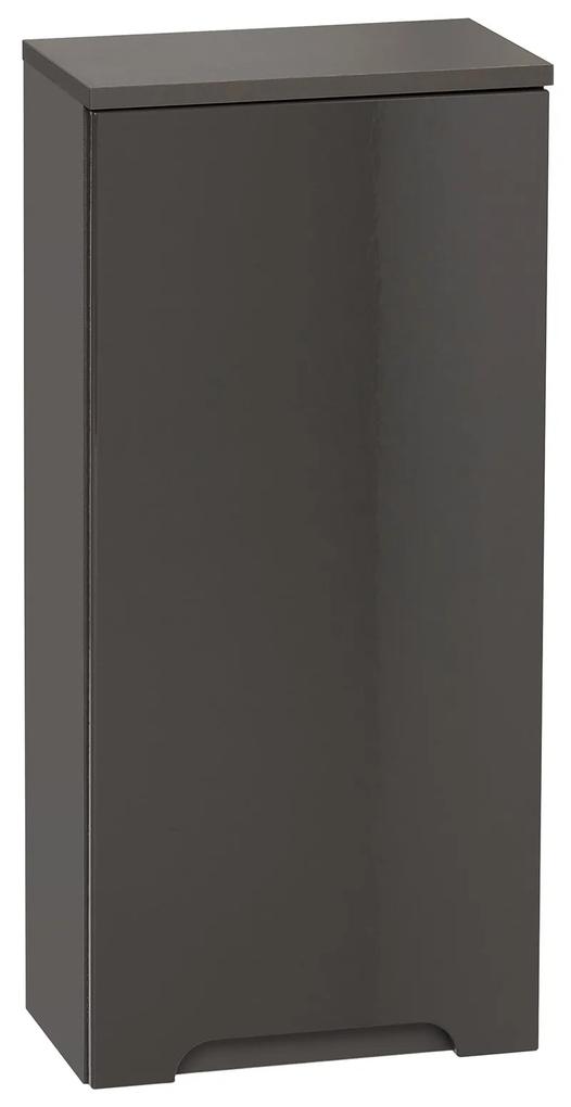 Cabinet de baie Galatea Grey Gri inchis, 20 cm, 35 cm, 75 cm