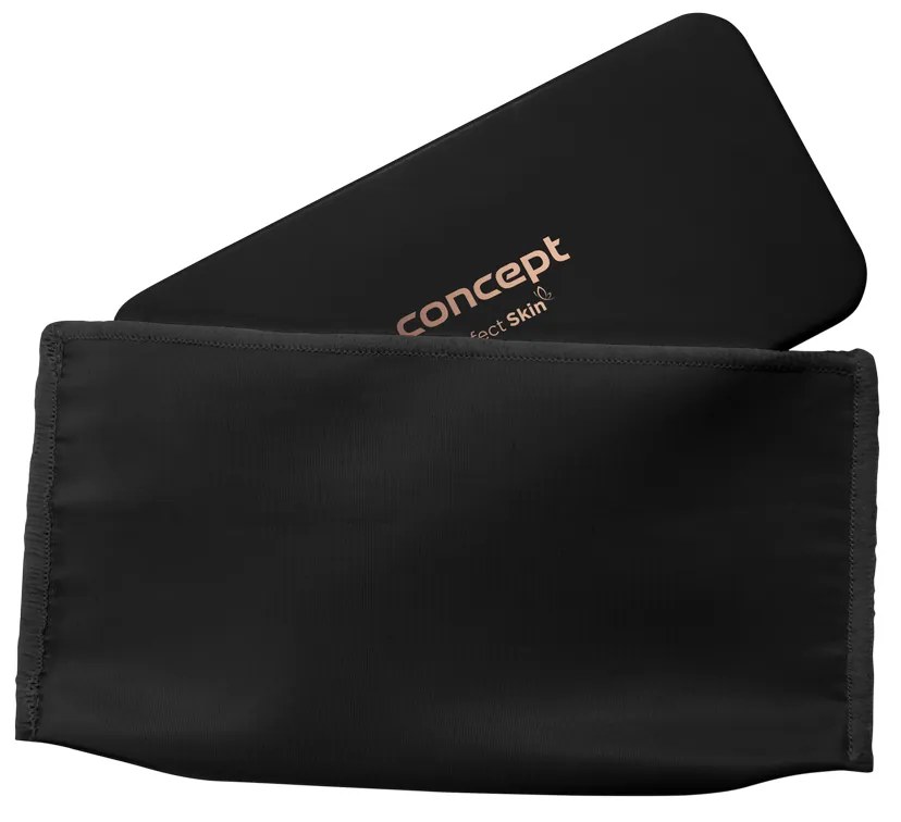 Concept KZ2020 oglindă cosmetică de buzunar culumină LED, negru