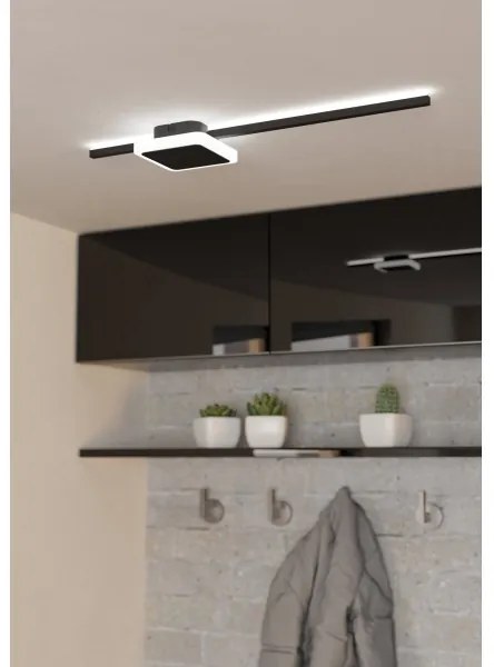 Eglo 99609 - Plafonieră LED SARGINTO, LED/6,3W/230V + LED/5,4W