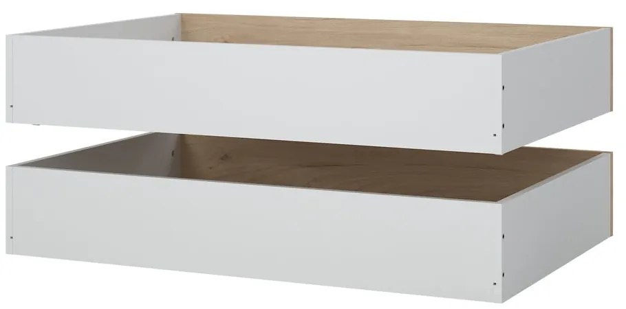 Sertare sub pat în culoare naturală 2 buc. Naia – Tvilum