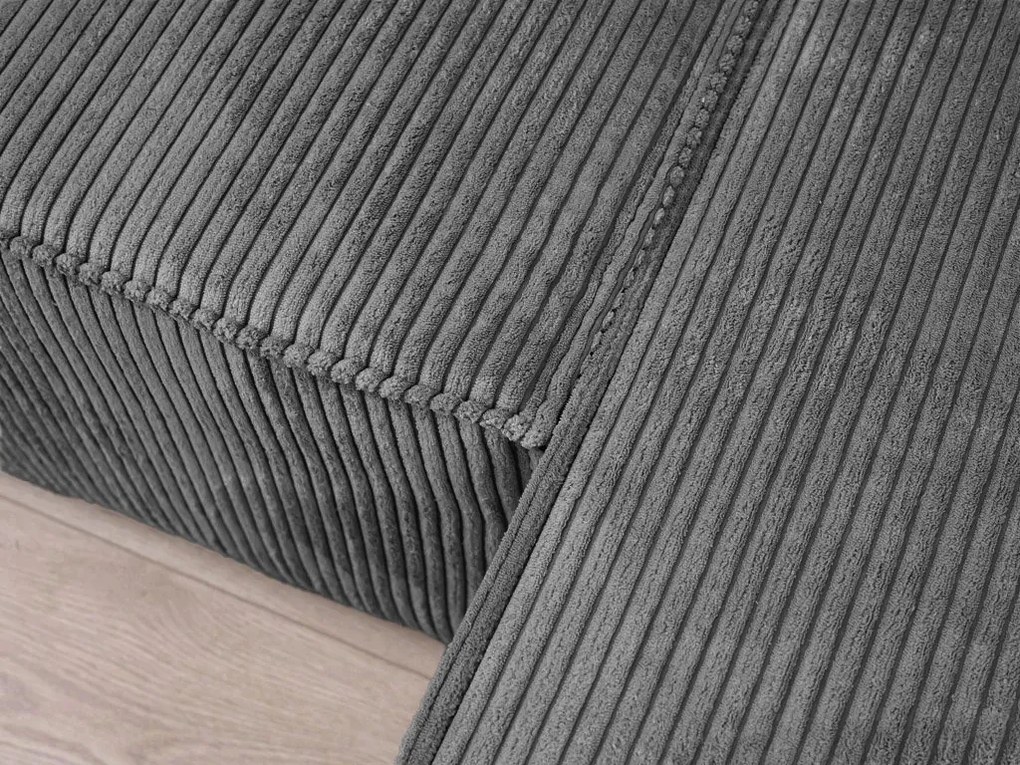 Coltar in forma de U SMART COSARO 295x140 cm, gri