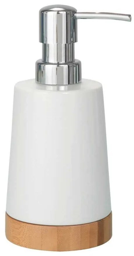 Set de accesorii de baie alb din ceramică Bamboo – Wenko