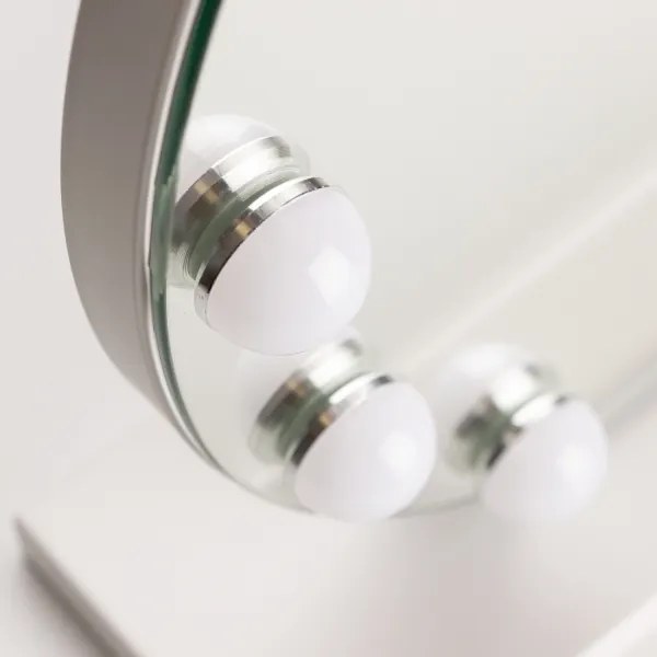 Oglindă LED dimabilă pentru machiaj Brilagi HOLLYWOOD LED/12W/230V 3000/4000/6500K