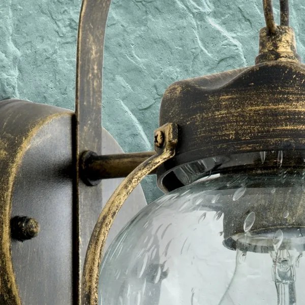 Aplică de exterior ORION TAVERNA 1xE27/60W/230V IP23 bronz/patină