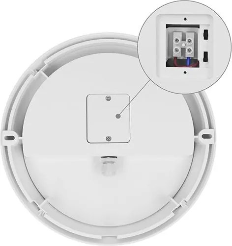 Solight WO780-2 - Lampă LED de exterior cu senzor, 20W/230V, IP65, Ø 22 cm