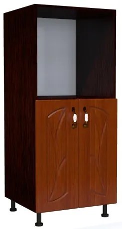 Soldat 60 cu 2 usi cu spatiu cuptor Zebra MDF frunza cedru