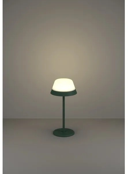 Lampă LED RGBW dimabilă de exterior Eglo 900981 MEGGIANO LED/1,5W/5V IP54 verde