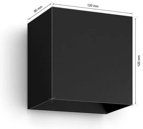 Aplică LED RGBW dimabilă de exterior Hue RESONATE LED/8W/230V IP44 Philips