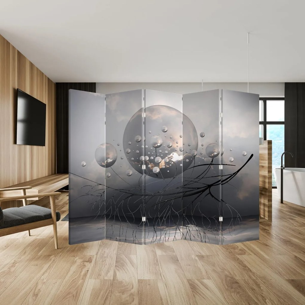 Paravan - Bilel abstracte (210x170 cm)