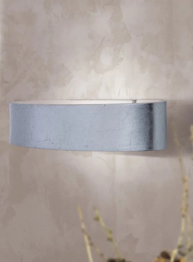 Aplica de perte LED ambientala design modern Simon argintie