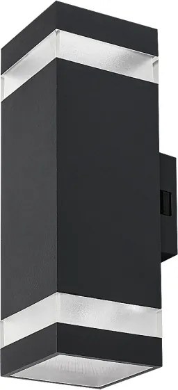 Rabalux 77210 - Aplica LED de perete pentru exterior URFA LINE, LED/16W/230V, IP65, antracit