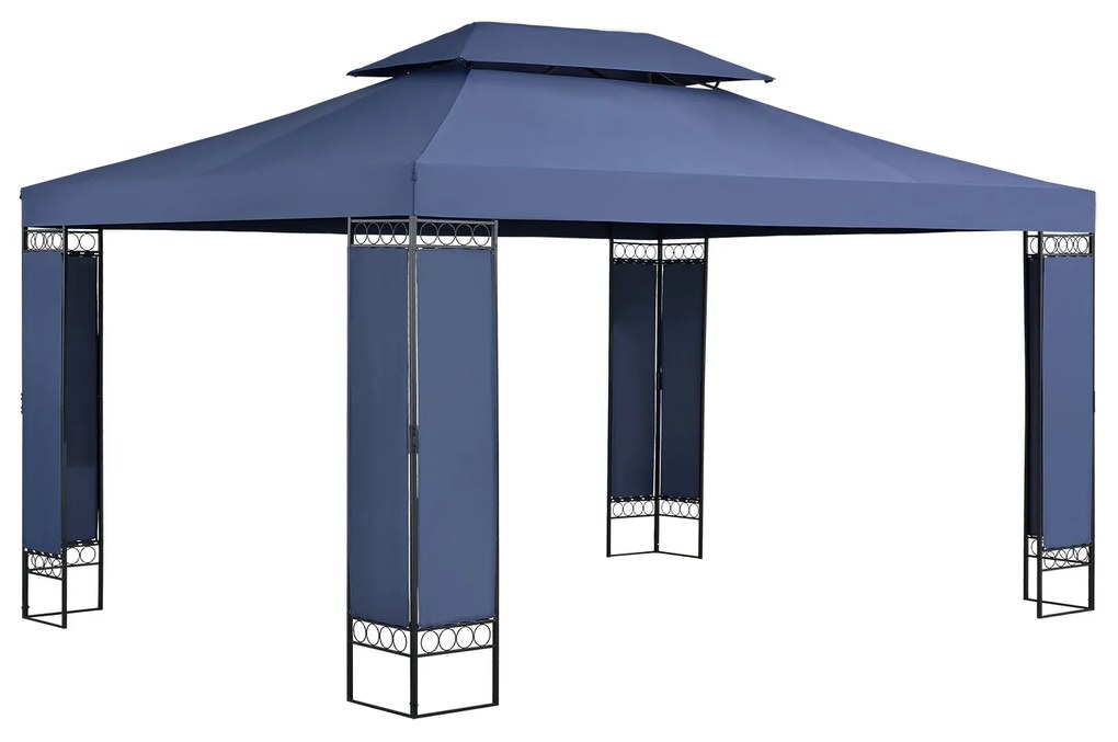 Cort de grãdinã "Capri" 3 x 4 m albastru închis