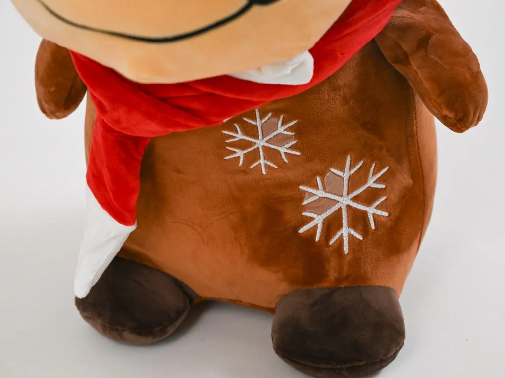 REN de plus cu paturica cocolino in interior, maro