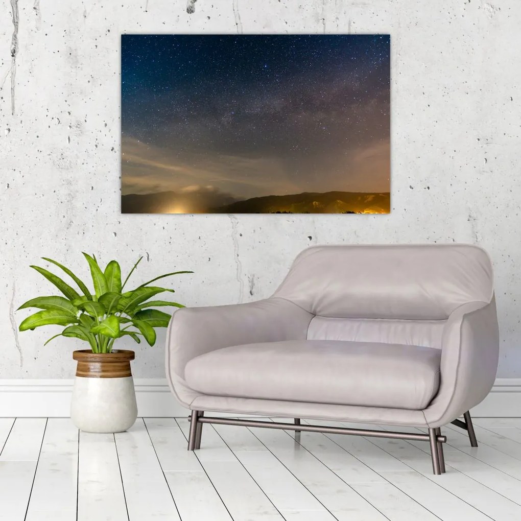 Tablou cu cerul nocturn (90x60 cm)