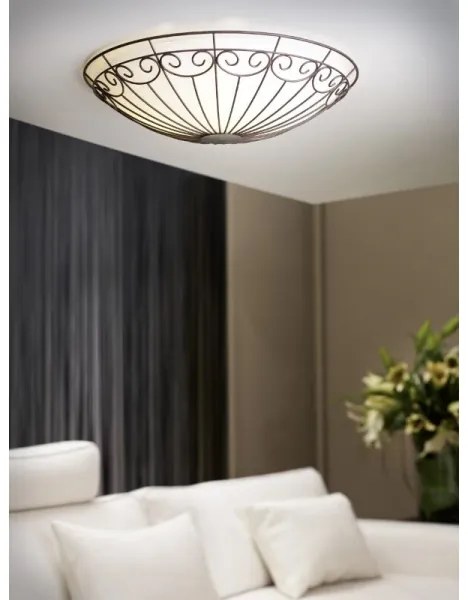 Eglo 92143 - Plafoniera COLTI 2xE27/60W/230V